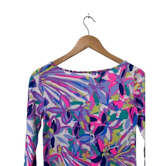 Lilly Pulitzer Marlowe Havin A Blast Floral Shiftt Dress Multicolor Size XS - Picture 8 of 13